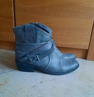 Stiefeletten grau MarcoTozzi Gr. 41 Bayern - Simbach Vorschau