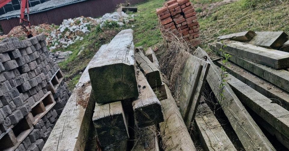 Holzbalken - alt- restaurieren - antik in Hohenstein bei Nordhausen