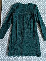 H&M Kleid Spitzenkleid Größe 38 dunkelgrün Niedersachsen - Müden Vorschau