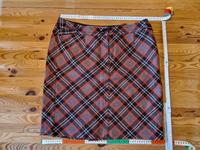 Rock, Woll, Cecil, Gr. 32, Orange braun kariert Hessen - Großenlüder Vorschau