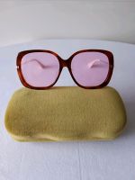 Gucci Oversize Sonnebrille Acetat Havanah Braun Gläser Pink Neuhausen-Nymphenburg - Nymphenburg Vorschau