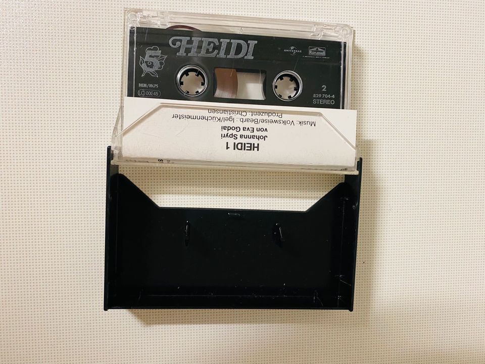 Kassette Heidi Folge 1 - Vintage  und Original in Detmold