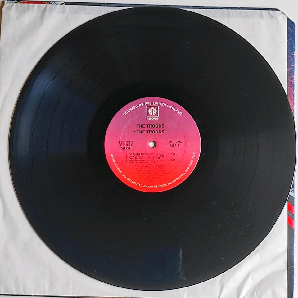 Vinyl-LP, The Troggs, The Troggs in Osnabrück