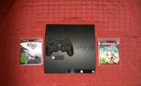 PS3 Slim 160GB mit ISY Wireless Controller und zwei Spielen Hessen - Lohfelden Vorschau