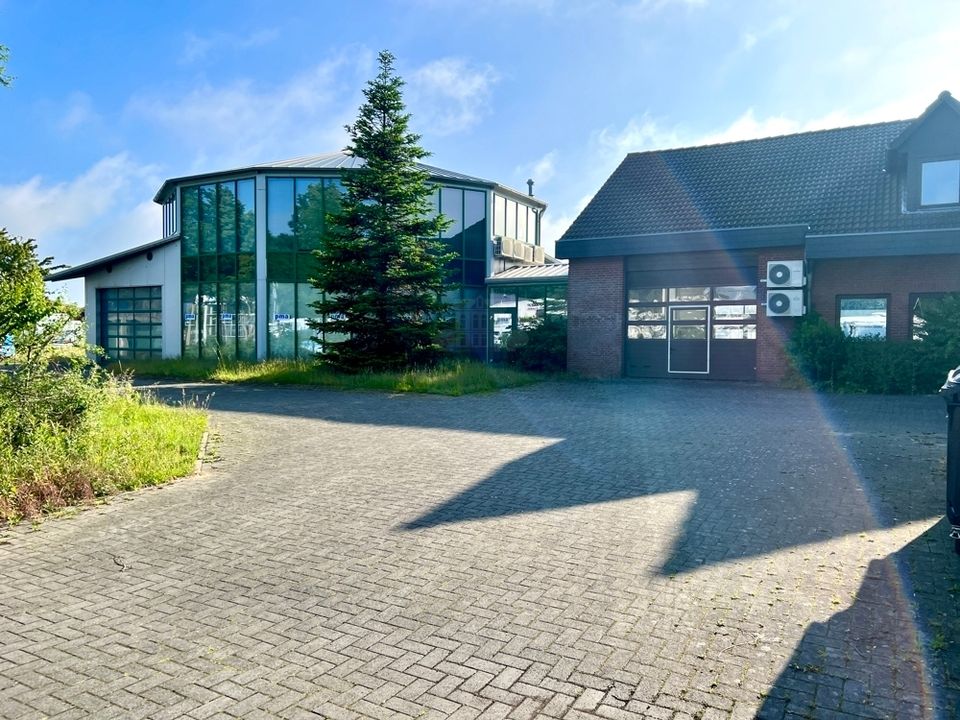 RUDNICK bietet 6 x RENDITE: Bürogebäude mit Fahrzeughalle in guter Lage in Neustadt am Rübenberge