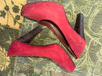 Pumps Marc O‘Polo rot Gr. 38 Gr. 5 - Leder Mecklenburg-Strelitz - Landkreis - Neustrelitz Vorschau
