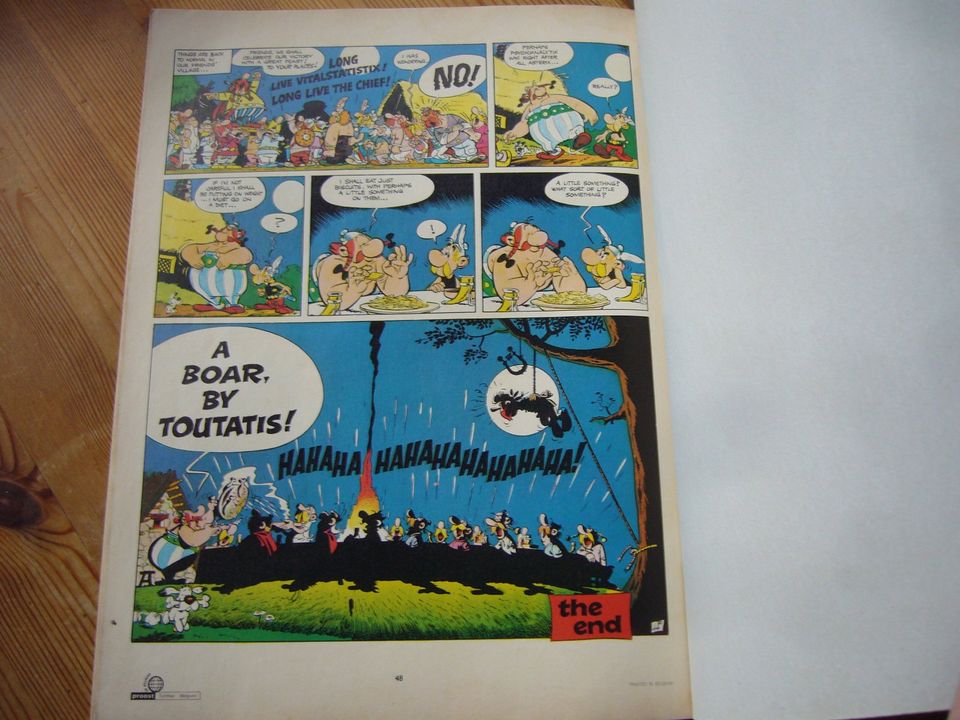 Asterix and the big fight Uderzo/Goscinny  von 1971 Comic in Kaarst