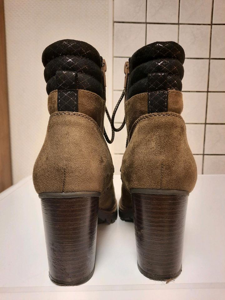 NEUWERTIGE  STIEFELETTEN     LANDROVER   GR.38 in Püttlingen