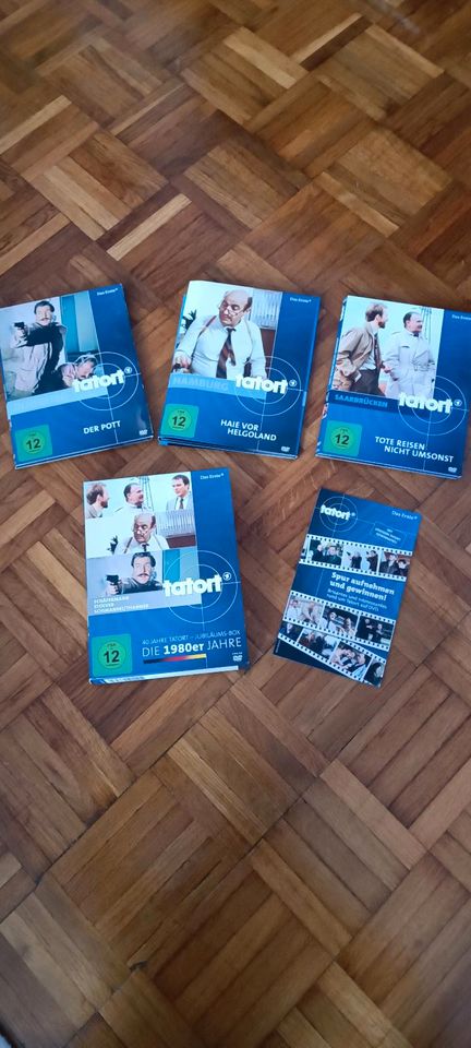 Tatort 40 Jahre Jubiläums Box DVD 1980er Jahre in Augsburg