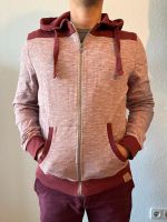 Männer Sweatshirt Hoodie, Kapuzenjacke, Zipper, M, fairtrade, rot Frankfurt am Main - Bockenheim Vorschau