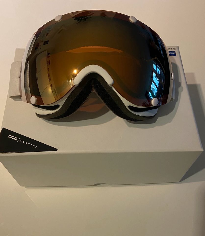 Skibrille POC Unisex Orb Clarity Spektris Gold | Snowboardbrille in München