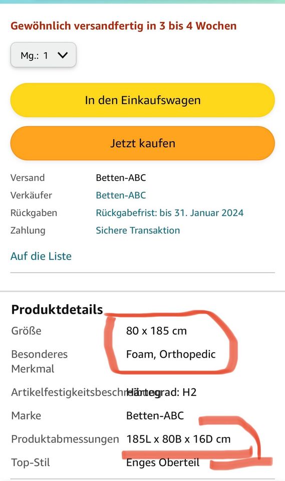 Unterbett Kinderbett Geschwisterbett Gästebett L194 B85 Tief 19cm in Berlin