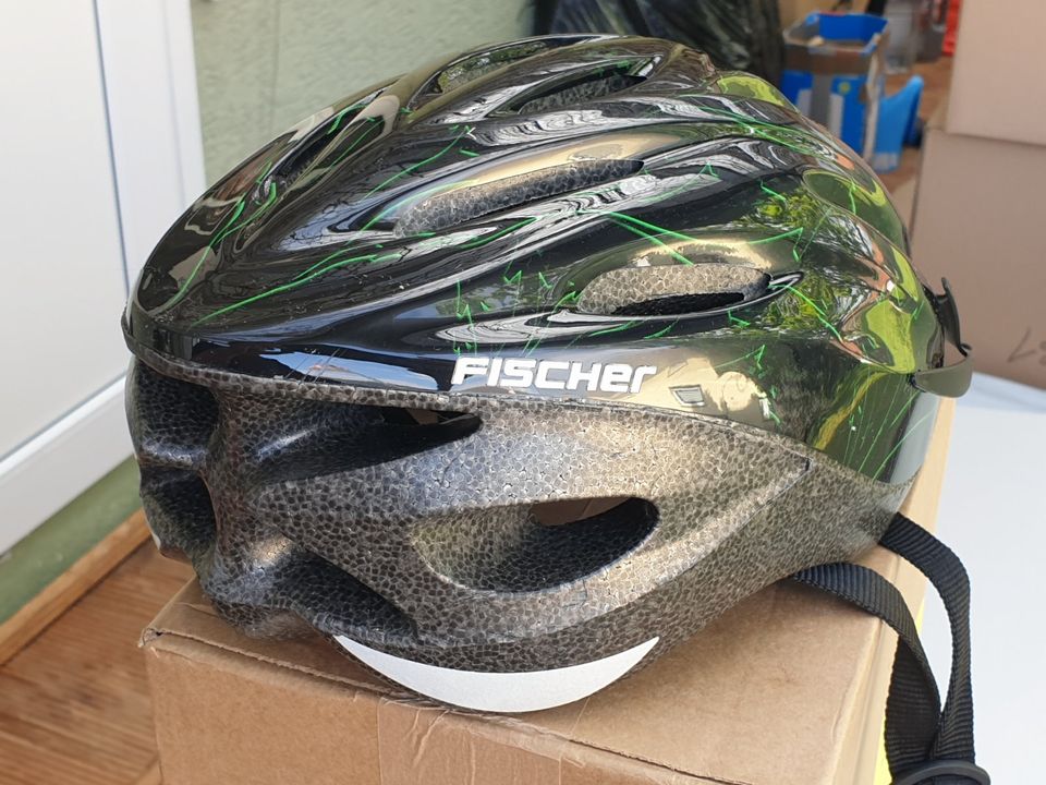 FISCHER Erwachsene Fahrradhelm Radhelm S/M, 54-59cm schwarz in Öhningen