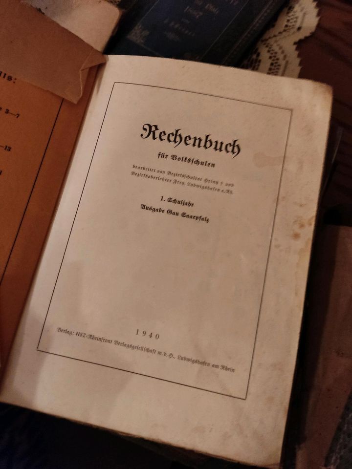 Alte Bücher, Haushaltsauflösung in Rockenhausen