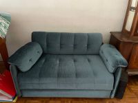 Himmelblaue Couch Samt Bad Godesberg - Pennenfeld Vorschau