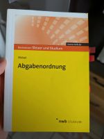 Basiswissen Steuer und Studium Abgabenordnung (gebraucht)! Niedersachsen - Heiningen (Niedersachsen) Vorschau