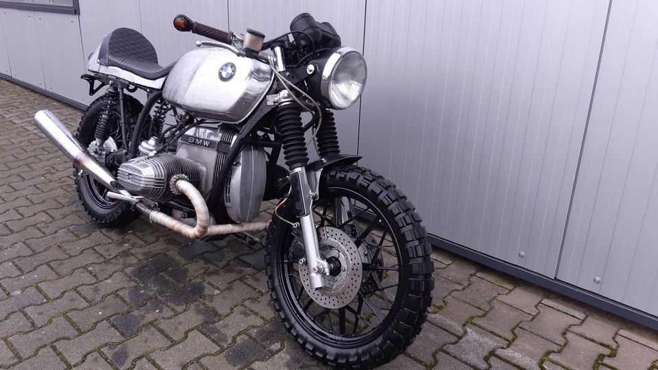 BMW R100 Einzelstück 1981 Caferacer Scrambler Ratbike TÜV in Dorsten