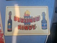 Berliner Kindl Bier Malzbier Blech Schild Nordrhein-Westfalen - Moers Vorschau