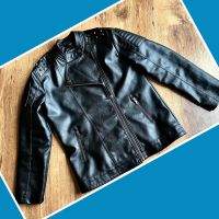 Gr. 158 - 164: Lederjacke (Imitat) * Bikerstyle ❤️ WIE NEU Niedersachsen - Sehnde Vorschau