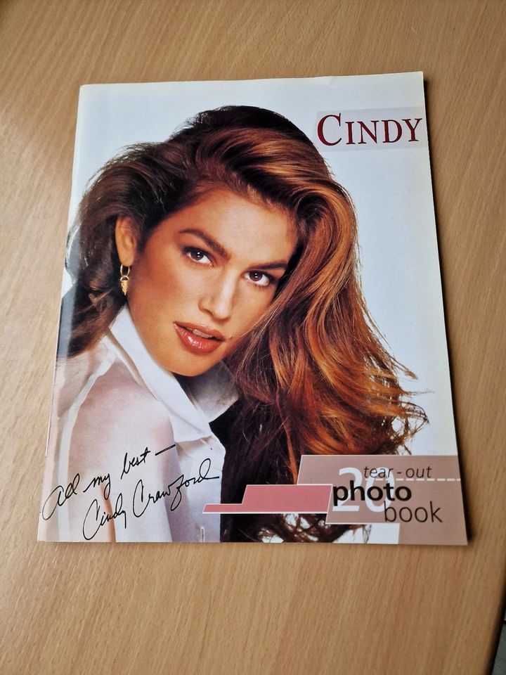 Cindy Crawford Posterbuch 1997 in Pracht