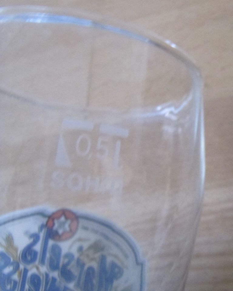 Verkaufe: Weizenbier-Glas, a 0,5 l 4 Stück, selten benutzt ! in Berlin