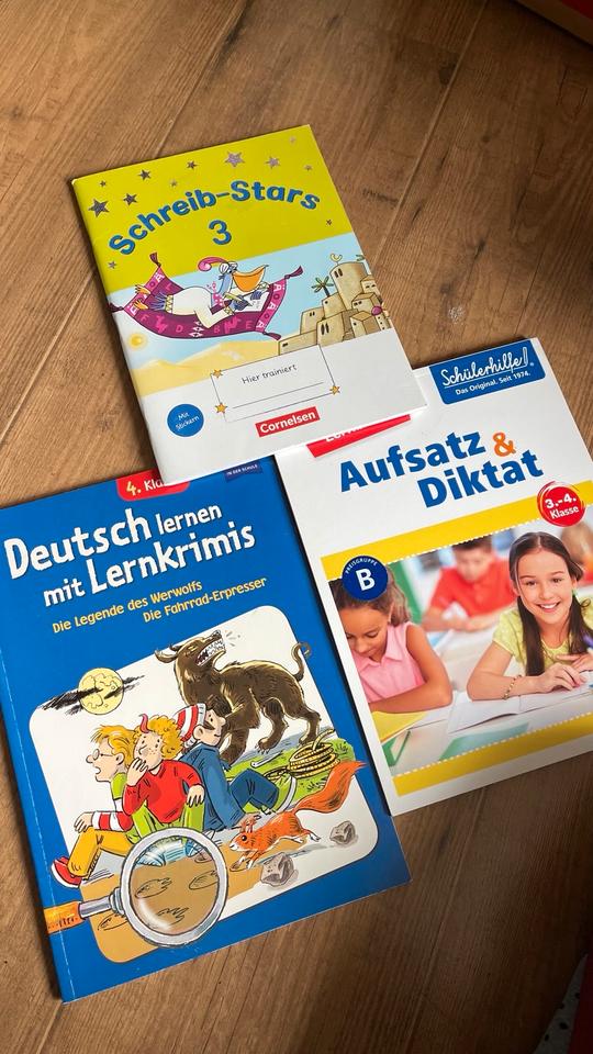 Lernhefte Deutsch Stars, Aufsatz und Diktat, Lernkrimis in Wolfratshausen