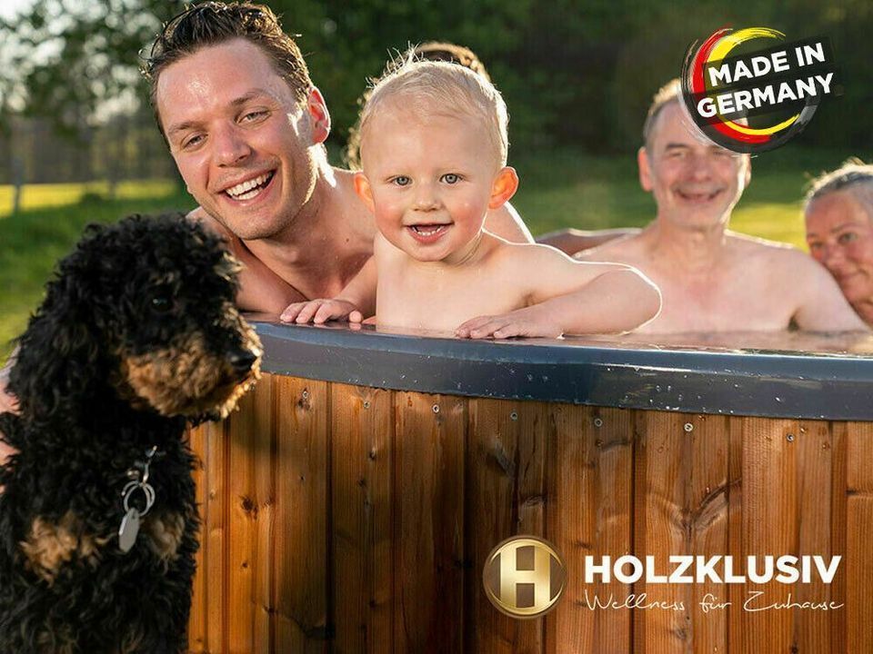 Hot Tub/Badefass Ø 180 Thermoholz mit Whirlpool-Funktion 6 Pers. in Gummersbach