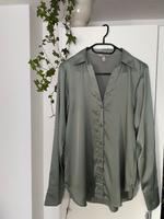 Satin Bluse S Türkis Nordrhein-Westfalen - Wenden Vorschau