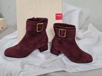 Högl |Stiefelette | Wildleder |bordeaux | Größe 37 Saarland - Nalbach Vorschau