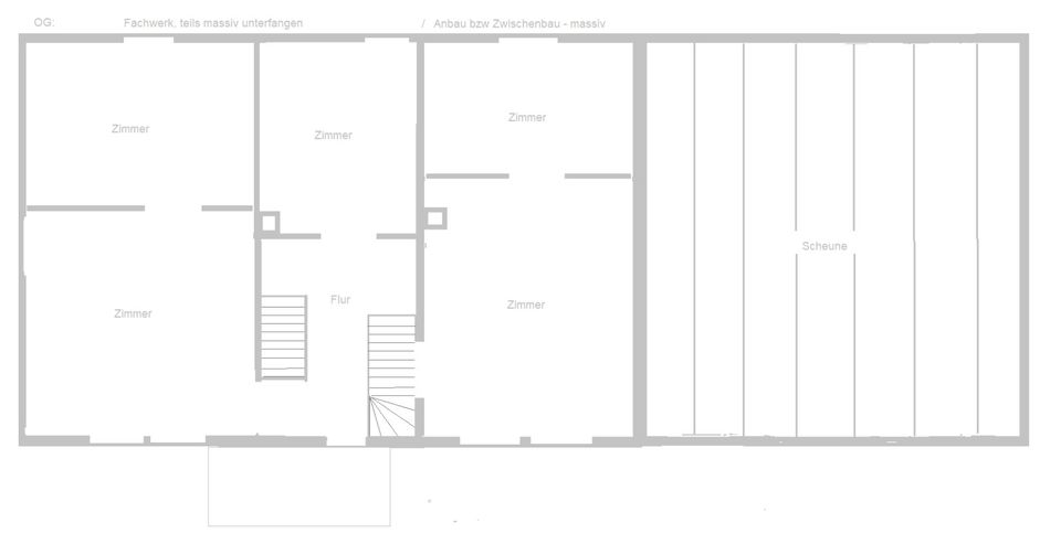 Bezahlbares Zuhause mit kleinem Scheunenanbau in Wohratal Wohra in Wohratal