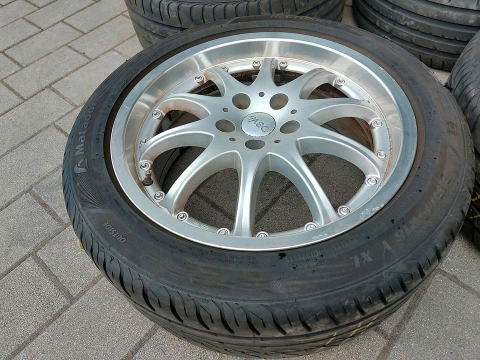 Alufelgen/ Kompletträder 18zoll/ NISSAN 5x114 (245/45R18/Sommer) in Muggensturm