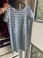 Vila Sommerkleid Strandkleid blau weiß Schleswig-Holstein - Hamberge Holstein Vorschau