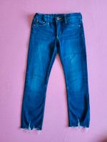 wunderschöne Capri Jeans Mädchen blau 122 Bayern - Würzburg Vorschau