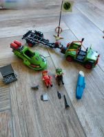 Playmobil 3041 7201 Offroader Jeep Speedboot Boot Motor Bayern - Neukirchen-Balbini Vorschau