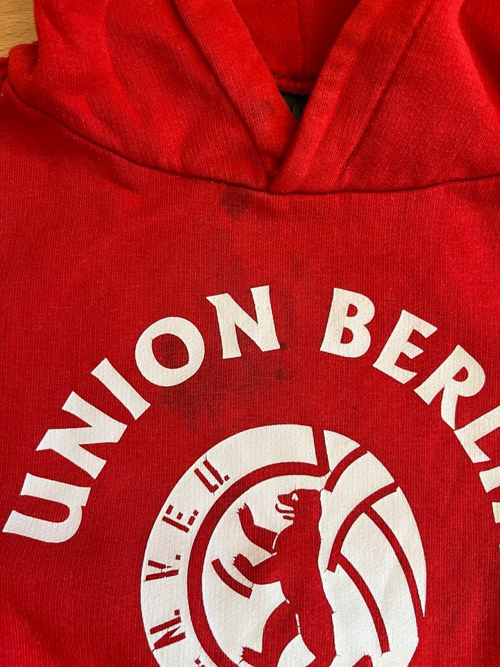 Hoodie Pullover Eisern Union Gr.128 UNVEU in Grunow