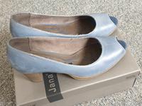 Jana Leder Pumps in Gr. 6 1/2 G blau neuwertig (Gr. 39,5) Nordrhein-Westfalen - Hagen Vorschau