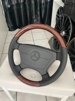 Mercedes-Benz Holz Leder Lenkrad Wurzelnuss 39mm R129 W124 München - Au-Haidhausen Vorschau