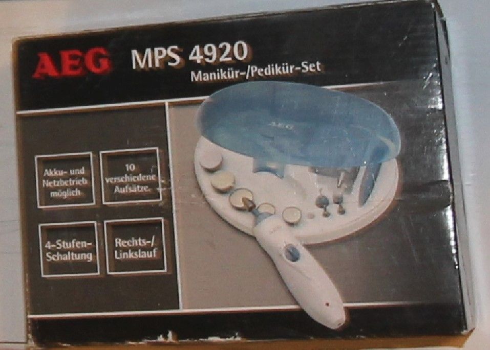 Manicure - Pedicure - Set AEG MPS 4920 in Kreuztal