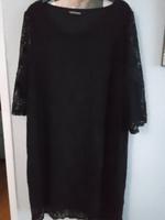 Schwarzes Kleid Tunika Größe 56/58 doppellaggig mit Spitze Berlin - Schöneberg Vorschau