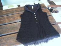 Schwarzes Tredy Longshirt, Gr. 44, figurbetont Niedersachsen - Bramsche Vorschau