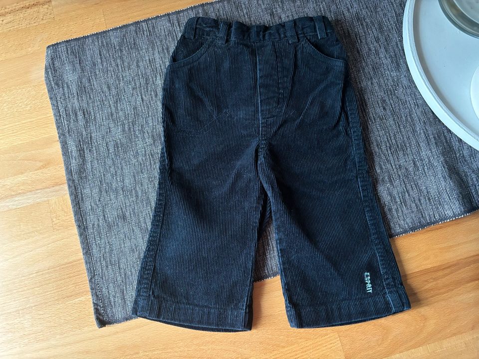 Hose Cordhose Esprit Gr. 74 dunkelblau in Lutzingen