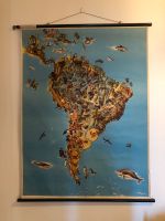 Südamerika Landkarte Schulkarte Nürnberg (Mittelfr) - Mitte Vorschau