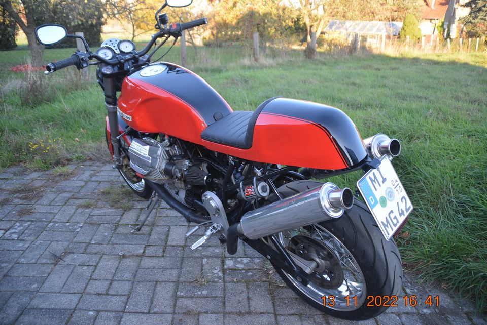 MOTO GUZZI 1100 SPORT "UNIKAT" CAFERACER in Minden