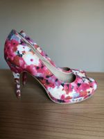 Tamaris Pumps Leather Cuir pink rot Blumen Gr.38 Bayern - Ebermannstadt Vorschau