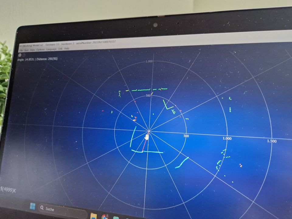 YDLIDAR G2 Lidar 360° Entfernungssensor in Sankt Augustin