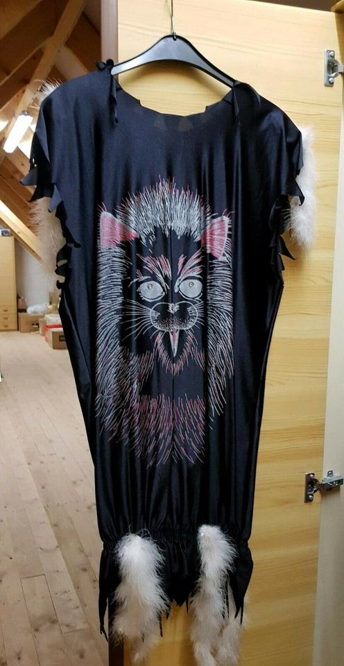 Damen Kostüm Karneval/Fasching Katze, schwarz, 36/38, S/M in Niederzier