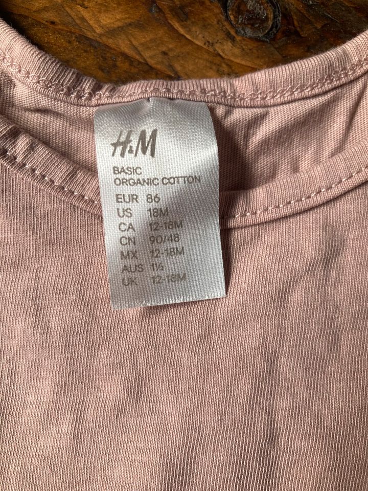 2 Sommerkleider H&M 86 rosa Blumen in Hamburg