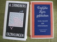 ENGLISCHE KURZGESCHICHTEN + STRINDBERG ERZÄHLUNGEN Thüringen - Walpernhain Vorschau