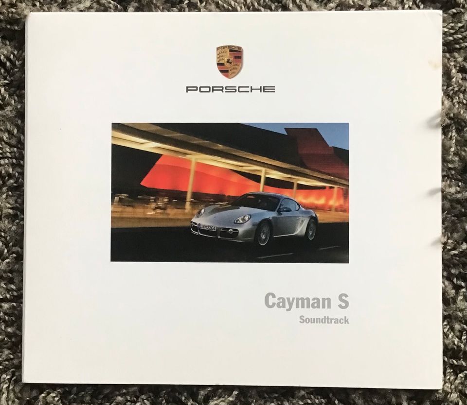 Porsche Cayman S / CD Soundtrack in Kassel