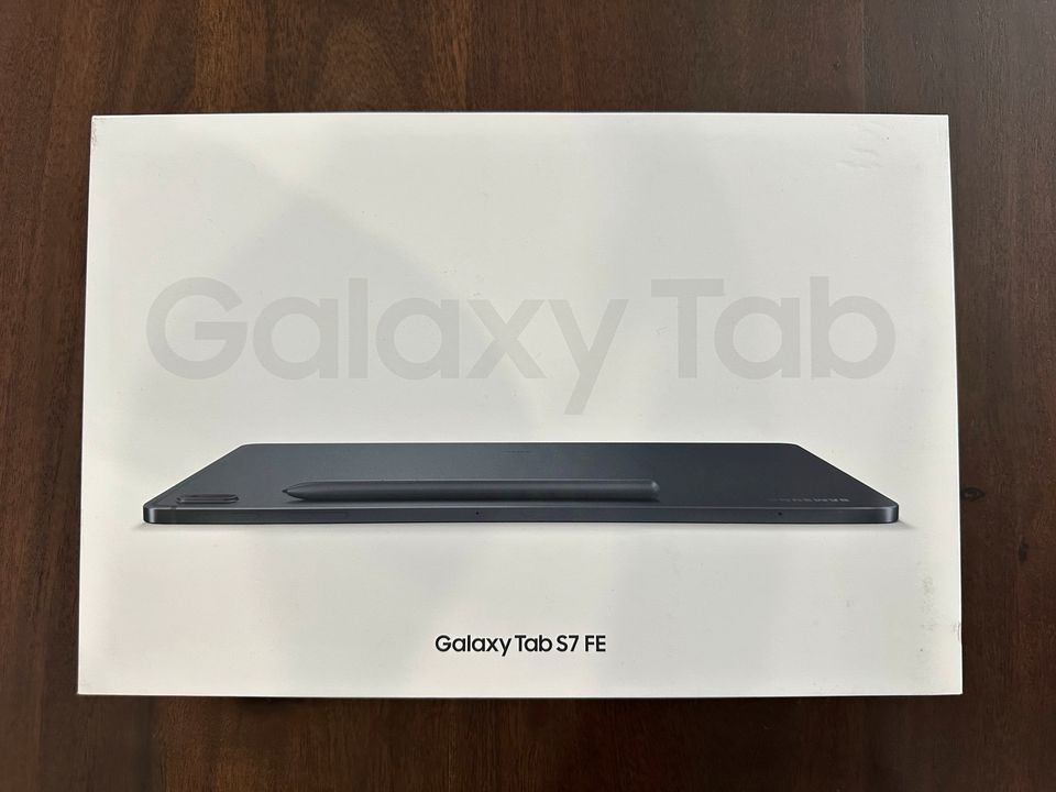 Samsung Tab S7 FE Wi-Fi, 64GB, S Pen, Mystic Black + Hülle in Küssaberg